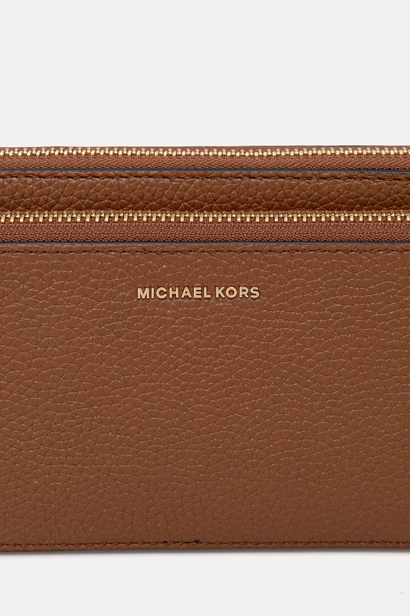 Akcesoria MICHAEL Michael Kors torebka crossbody damska skórzana 32F5GJ6C7L brązowy