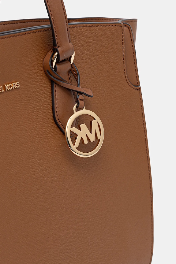 MICHAEL Michael Kors torebka skórzana brązowy 30R6GQ6T7L