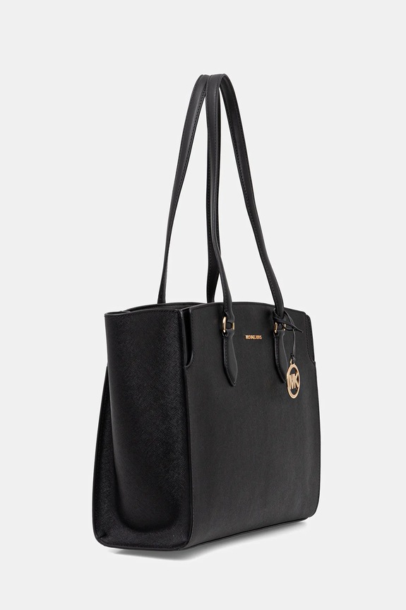 Kožená kabelka MICHAEL Michael Kors 30R6GQ6T7L čierna SS26