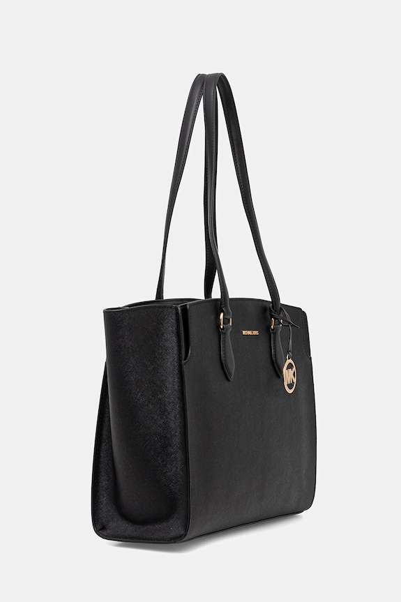 Kožená kabelka MICHAEL Michael Kors 30R6GQ6T7L čierna SS26