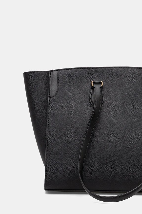 Doplnky Kožená kabelka MICHAEL Michael Kors 30R6GQ6T7L čierna