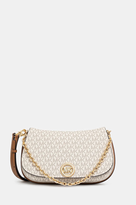 MICHAEL Michael Kors torebka nie mieści A4 beżowy 30R6GY5S2B
