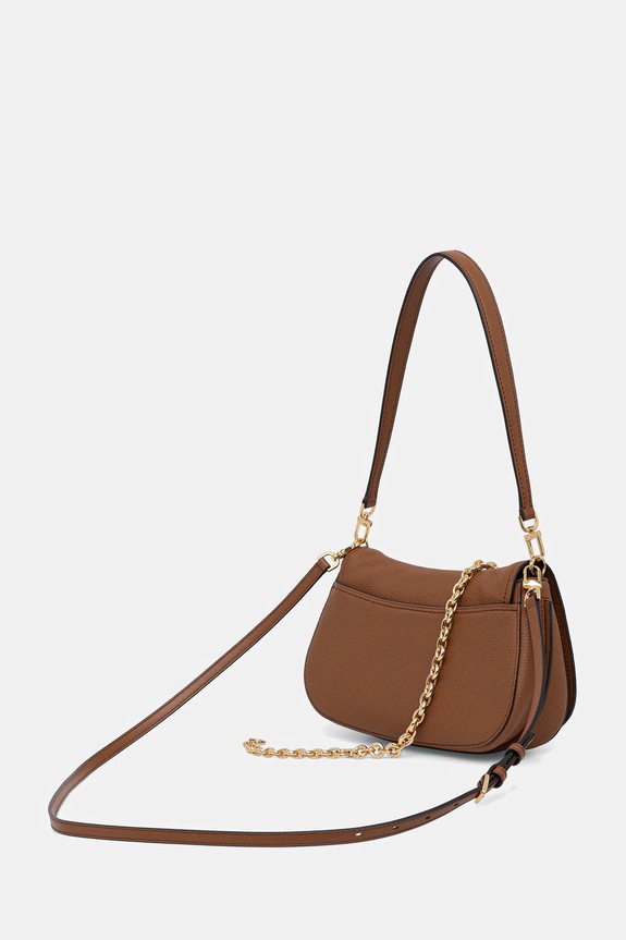 Accesorii MICHAEL Michael Kors geantă de piele 30R6GY5S2L maro