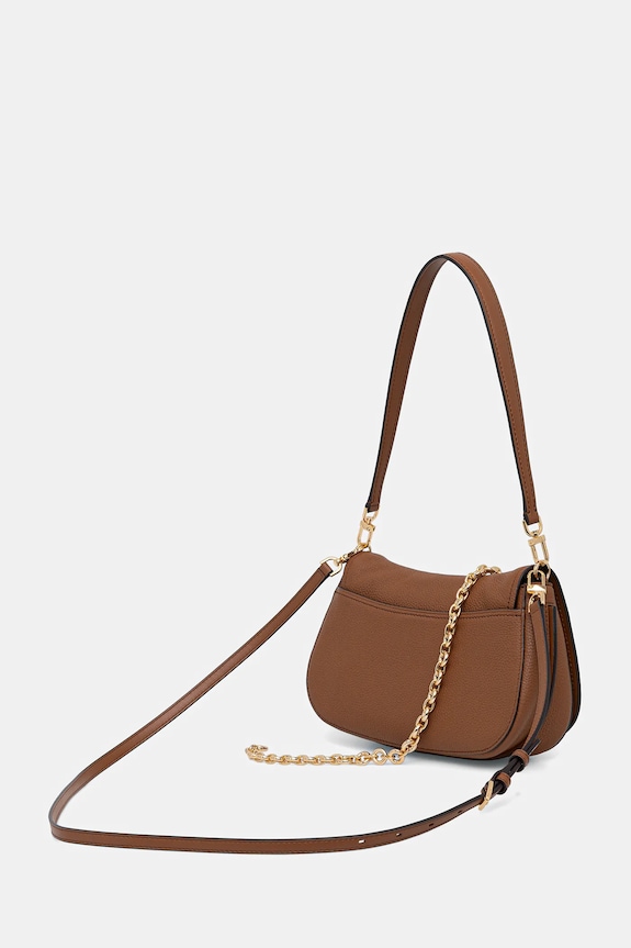 Accesorii MICHAEL Michael Kors geantă de piele 30R6GY5S2L maro