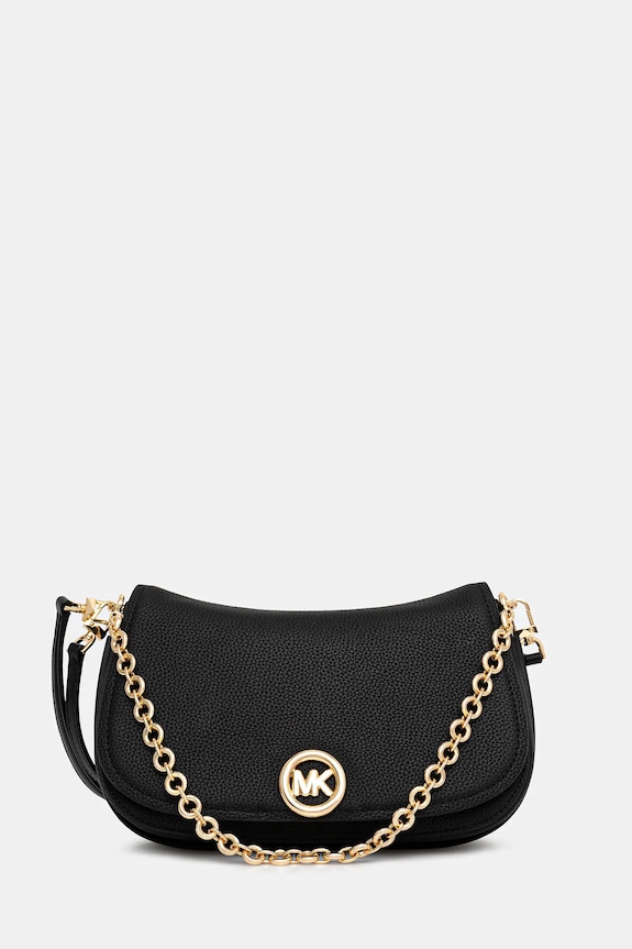 MICHAEL Michael Kors torebka skórzana skóra licowa czarny 30R6GY5S2L