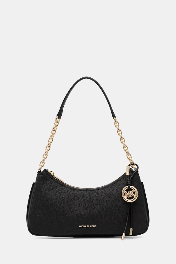MICHAEL Michael Kors torebka skóra licowa czarny 32R6GY5W8L