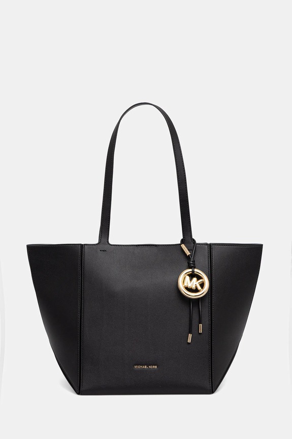 MICHAEL Michael Kors torebka skórzana skóra licowa czarny 30R6G9JT6L