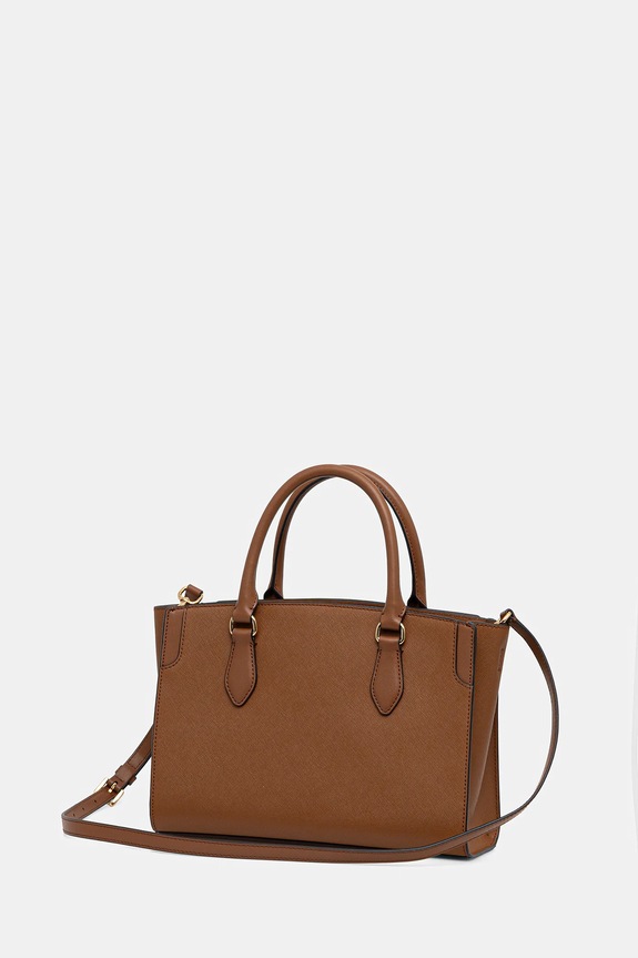 Аксесуари Шкіряна сумочка MICHAEL Michael Kors 30R6GQ6S2L коричневий