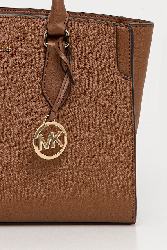 Шкіряна сумочка MICHAEL Michael Kors коричневий 30R6GQ6S2L