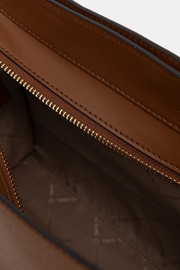 Шкіряна сумочка MICHAEL Michael Kors 30R6GQ6S2L коричневий