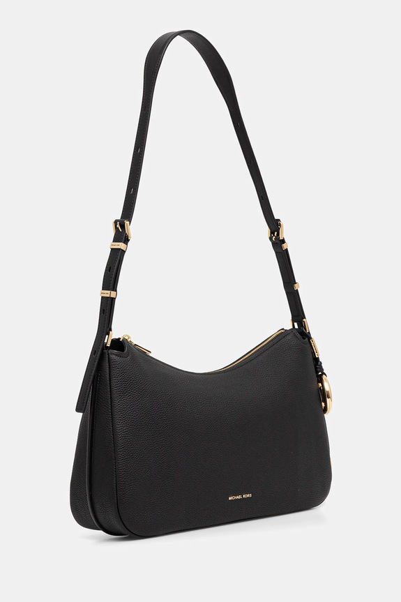 Kožená kabelka MICHAEL Michael Kors 30F5GY5M6L čierna SS26