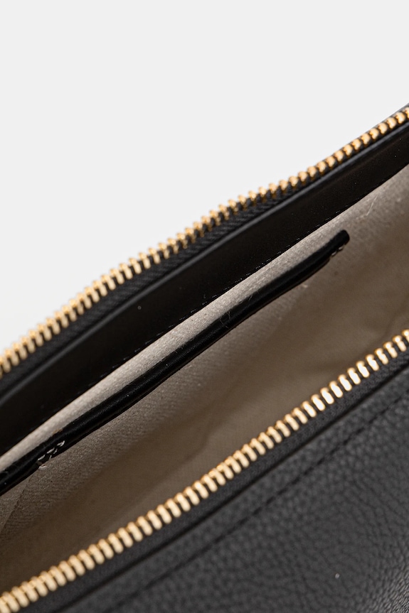 Kožená kabelka MICHAEL Michael Kors 30F5GY5M6L čierna