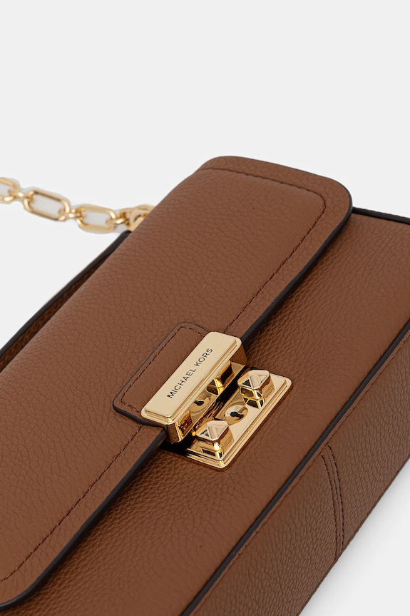 MICHAEL Michael Kors torebka skórzana brązowy 30R6G2RL5L