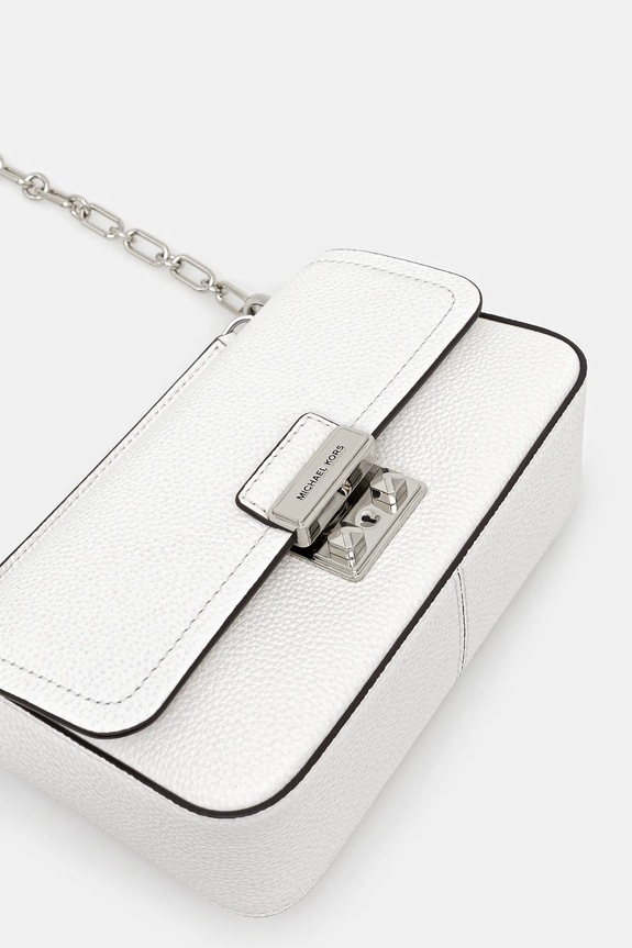 MICHAEL Michael Kors bőr táska fehér 30R6S2RL5L