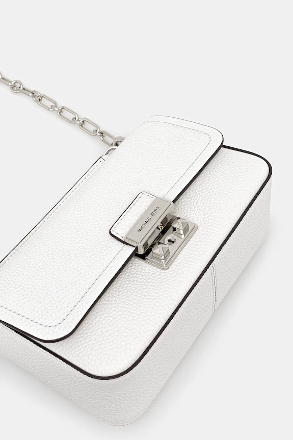 MICHAEL Michael Kors bőr táska fehér 30R6S2RL5L