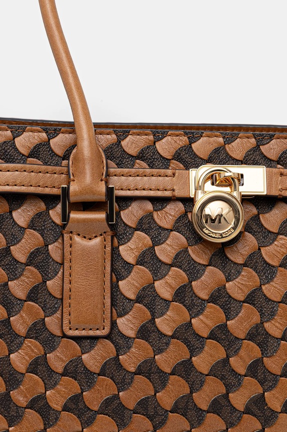 MICHAEL Michael Kors poșetă de piele maro 30R6GNXT0T