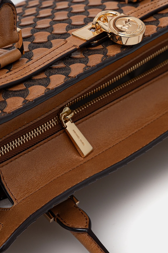 MICHAEL Michael Kors poșetă de piele 30R6GNXT0T maro