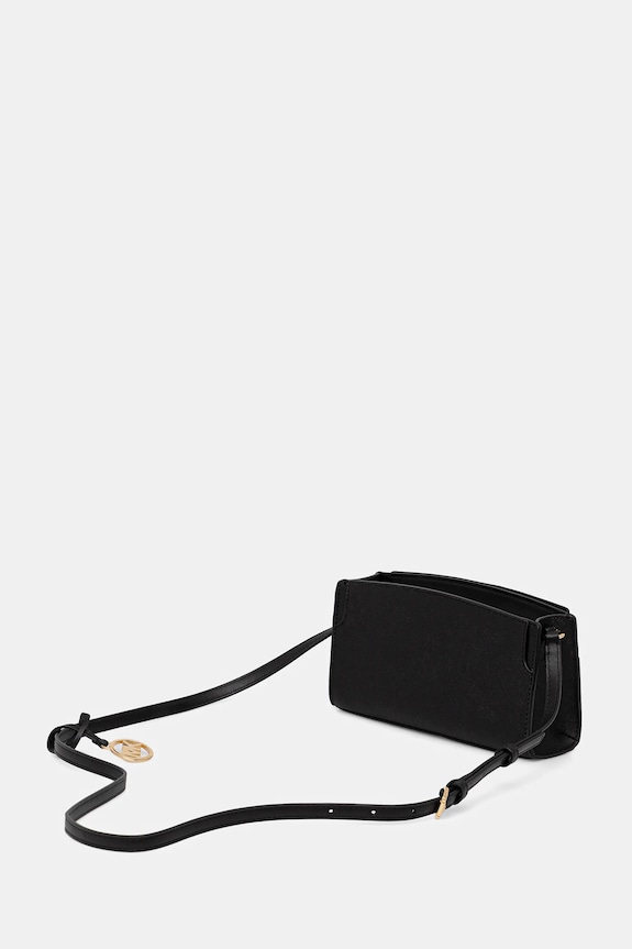 Accesorii MICHAEL Michael Kors geantă de piele 32R6GQ6C1L negru