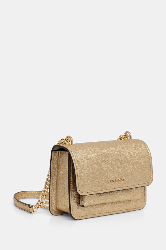 Kožená kabelka MICHAEL Michael Kors 32S5GC7C1L zlatá SS26
