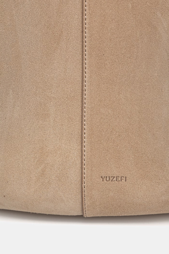 Accesorii Yuzefi geantă shopper pentru femei, din piele întoarsă XL MOCHI YUZSS26.HB.XLM.S007 bej