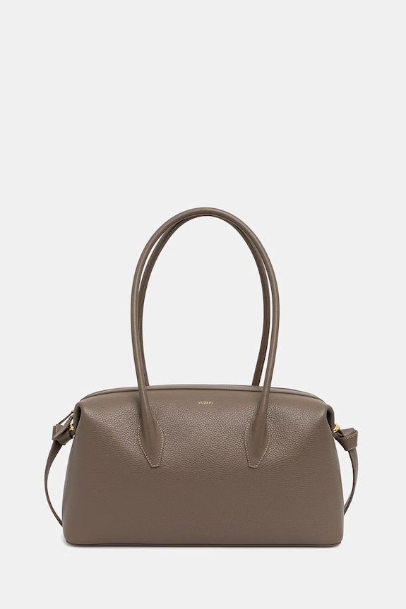 Yuzefi kabelka typu baguette dámska kožená BRIOCHE DUFFLE béžová YUZPF25.HB.BD.L052
