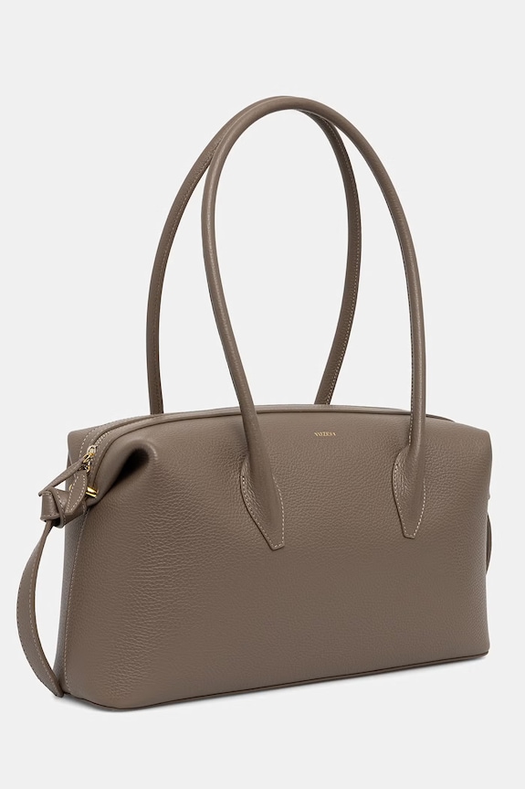 Yuzefi kabelka typu baguette dámska kožená BRIOCHE DUFFLE YUZPF25.HB.BD.L052 béžová AA00