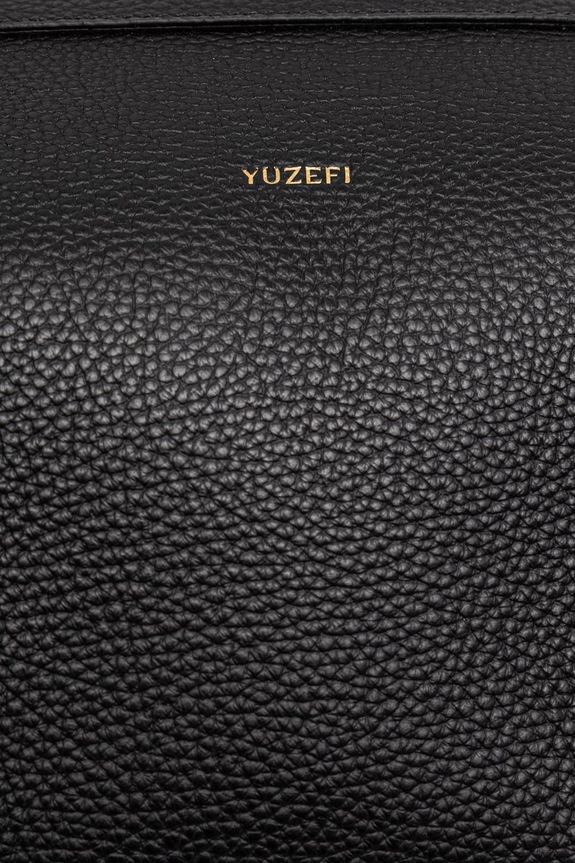 Akcesoria Yuzefi torebka damska skórzana BRIOCHE WEEKENDER YUZPF25.HB.BW.L034 czarny