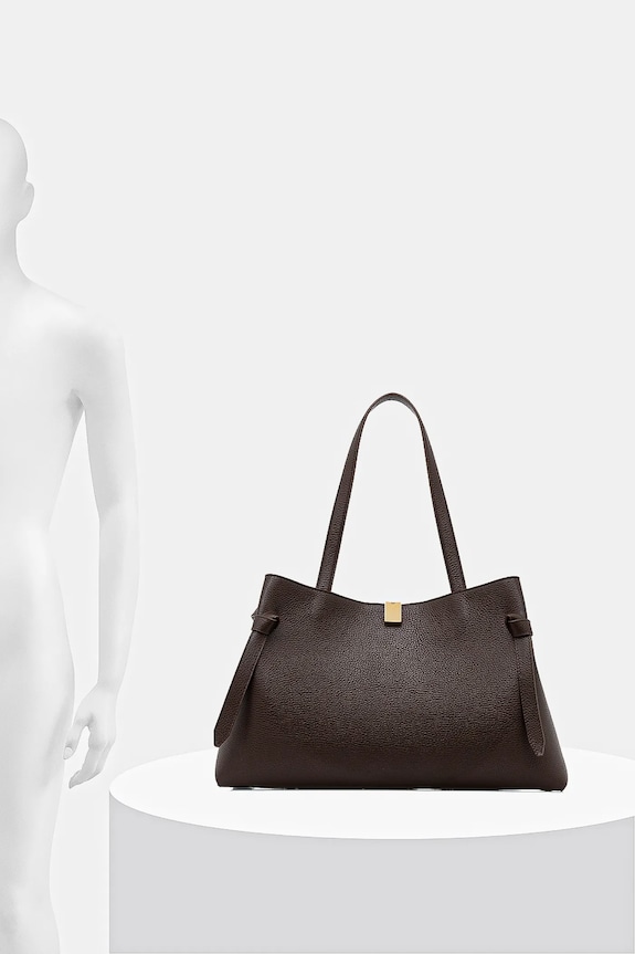 Yuzefi leather handbag GYOZA TOTE YUZPF25.HB.GZT.L038