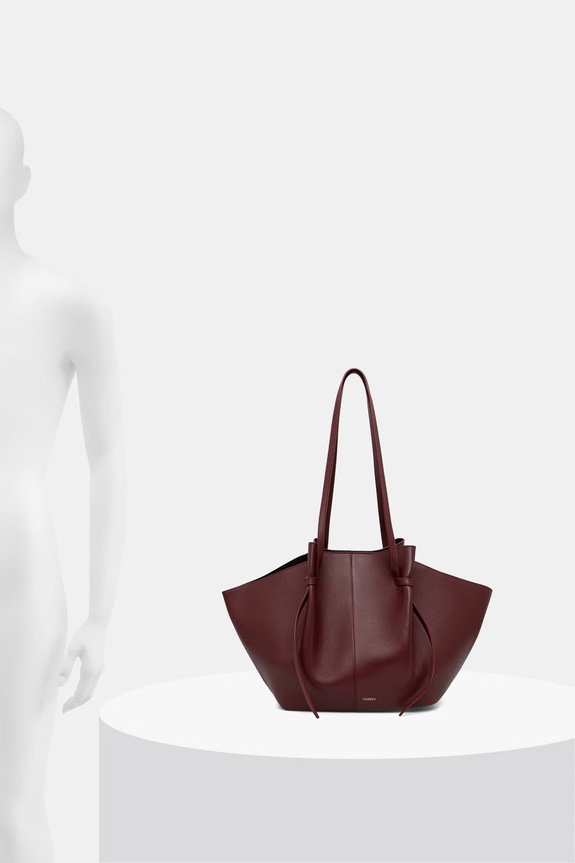 Yuzefi geantă shopper pentru femei, din piele LARGE MOCHI YUZSS26.HB.LM.L071