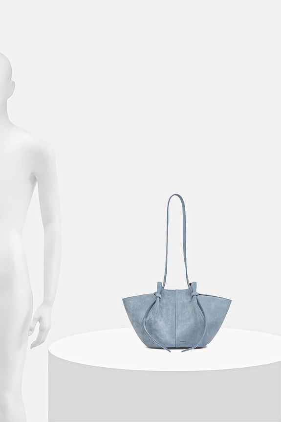 Yuzefi geantă shopper pentru femei, din piele întoarsă MOCHI YUZSS26.HB.MO.S027