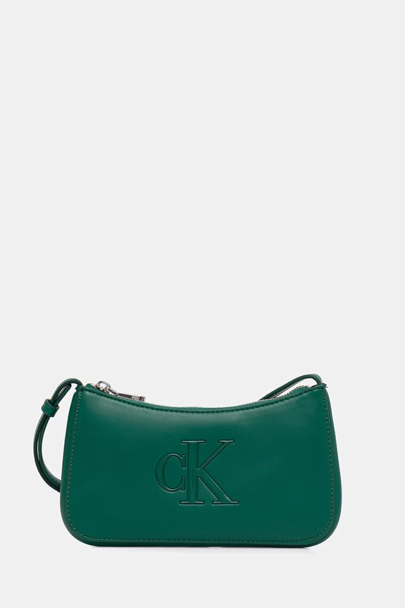 Calvin Klein crossbody kabelka dámska zelená LV04F1125G