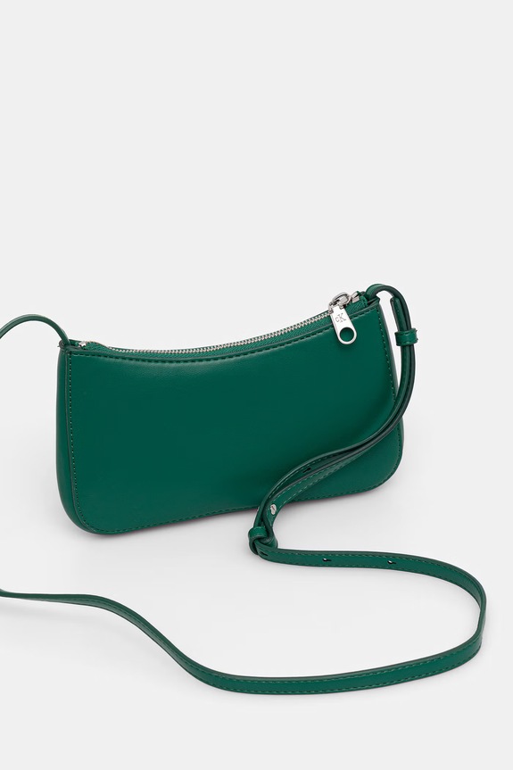 Doplnky Calvin Klein crossbody kabelka dámska LV04F1125G zelená