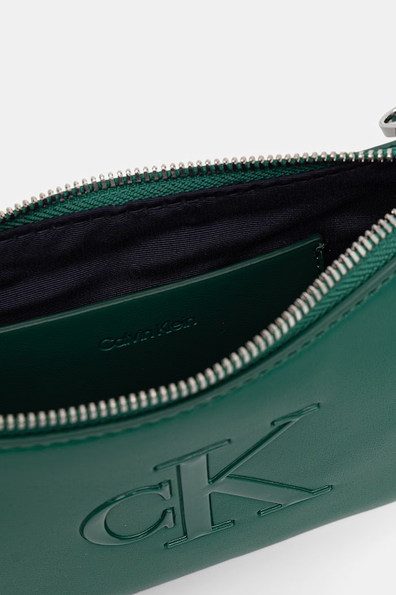 Calvin Klein crossbody kabelka dámska LV04F1125G zelená