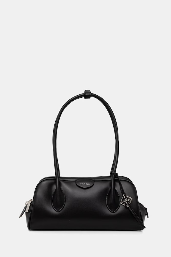 Calvin Klein női műbőr bőrönd fekete LV04F3369G