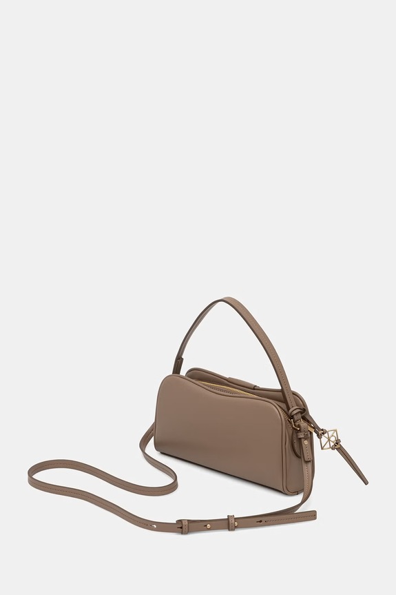 Akcesoria Calvin Klein torebka crossbody damska LV04F3370G brązowy