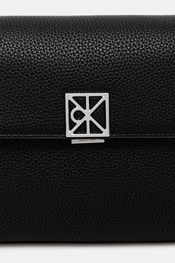 Calvin Klein torebka crossbody damska z imitacji skóry czarny LV04F3425G