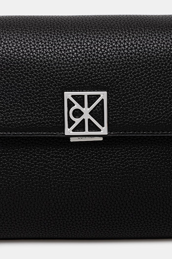 Calvin Klein torebka crossbody damska z imitacji skóry czarny LV04F3425G