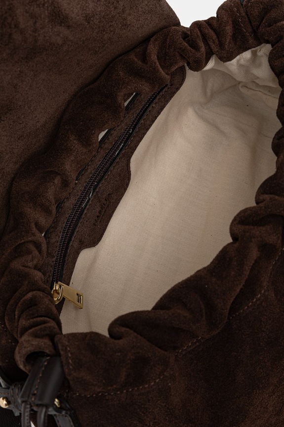 Marella borsa in pelle scamosciata MLACARDATO 2613513026200 marrone