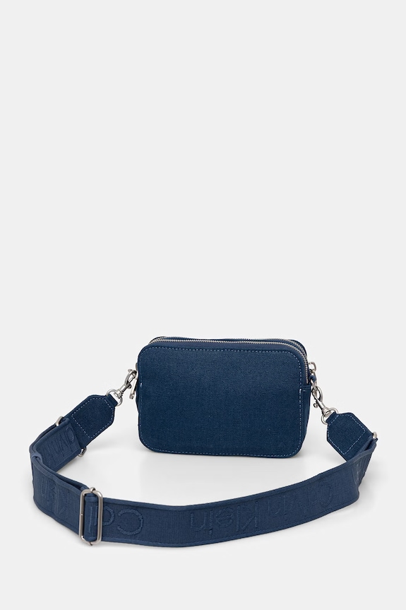 Kiegészítők Calvin Klein Keresztpántos táska női pamut LV04F3385G kék