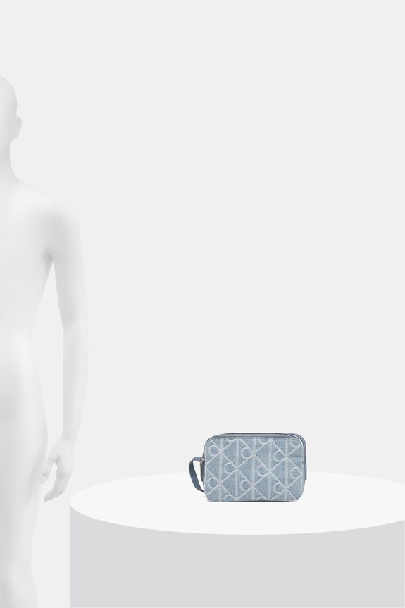 Calvin Klein torebka crossbody damska jeansowa LV04F3430G