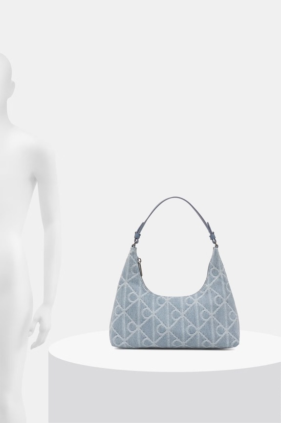 Calvin Klein torebka crossbody damska jeansowa LV04F3431G