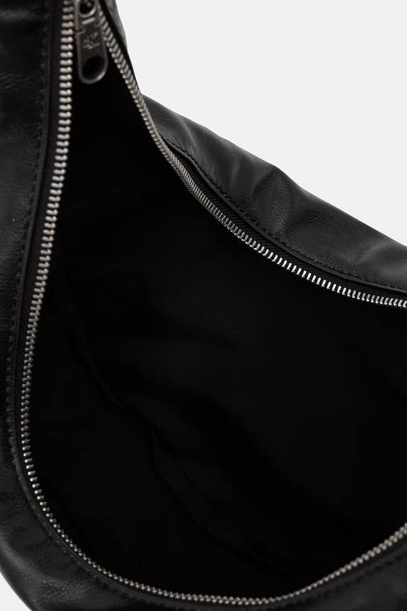 Calvin Klein félhold táska női műbőr LV04F3446G fekete