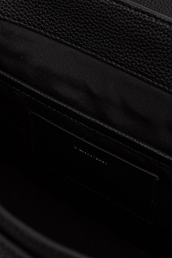 Calvin Klein torebka shopper damska z imitacji skóry LV04F3494G czarny
