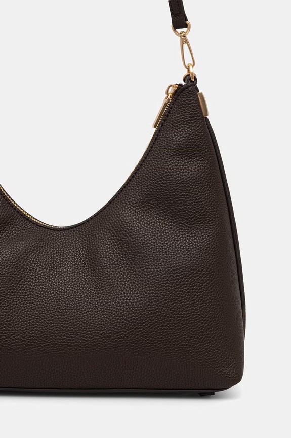 Akcesoria Calvin Klein torebka damska z imitacji skóry LV04F3495G brązowy