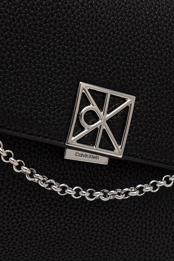 Calvin Klein torebka crossbody damska z imitacji skóry czarny LV04F3511G