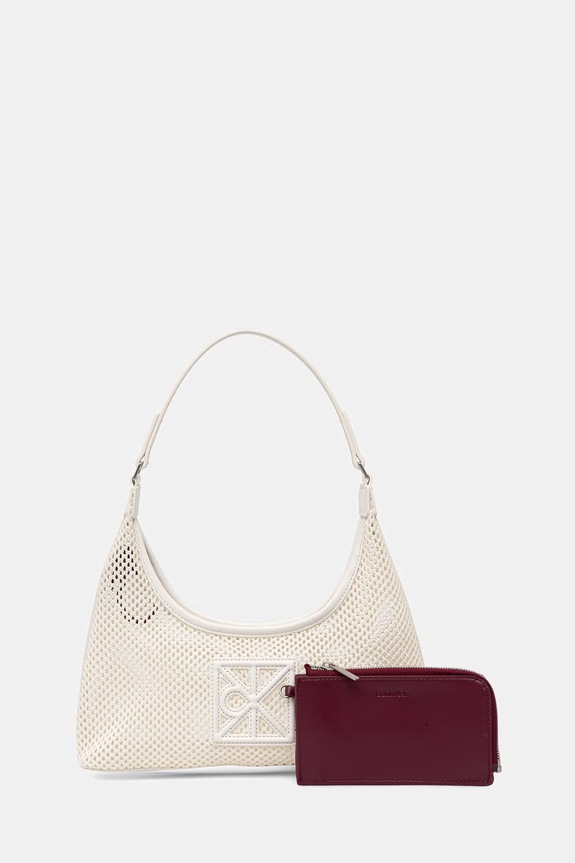 Calvin Klein torebka damska biały LV04F3381G