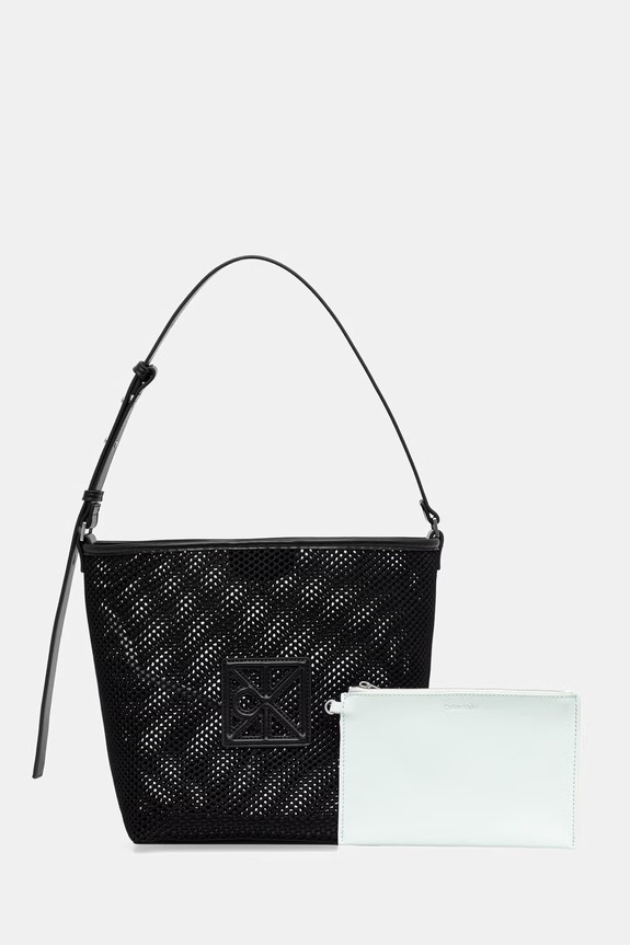 Akcesoria Calvin Klein torebka damska LV04F3423G czarny