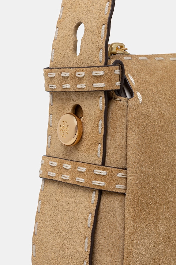 Tory Burch női táska Romy bézs 178705