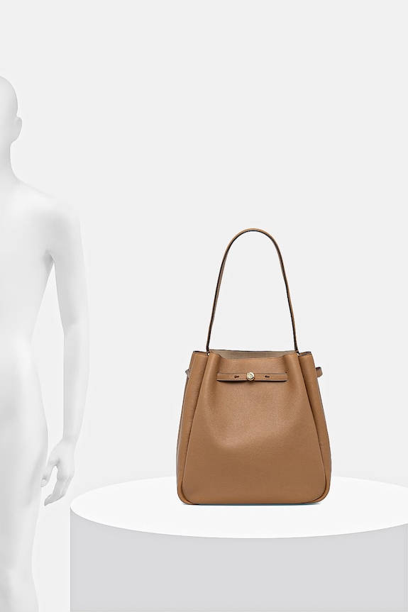Kožená kabelka Tory Burch Romy 179986.