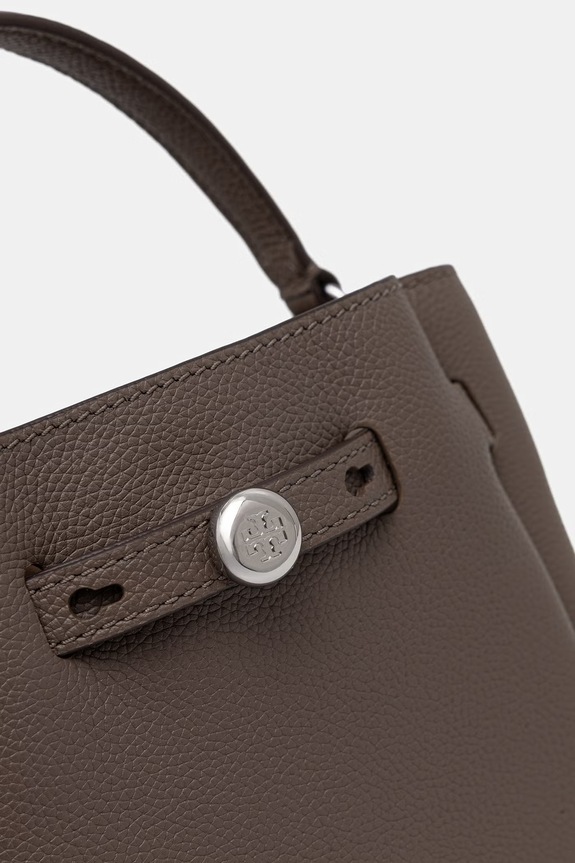 Tory Burch сумка crossbody для женщин из кожи Romy коричневый 179988